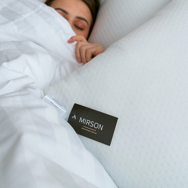 Фото - Подушка стандартная MirSon хлопковая №886 Julia Hand made Упругая 70х70 см (2200003226997)