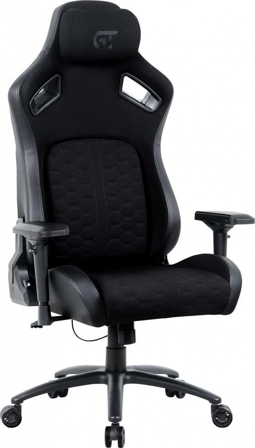 Фото - Крісло для геймерів GT Racer X-7341 Fabric Black Фото - Крісло для геймерів GT Racer X-7341 Fabric Black