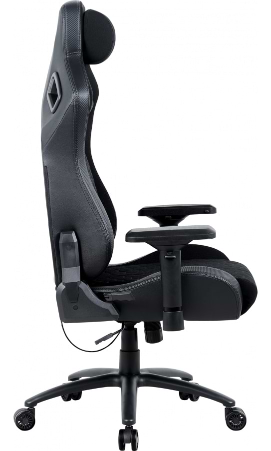 Фото - Крісло для геймерів GT Racer X-7341 Fabric Black