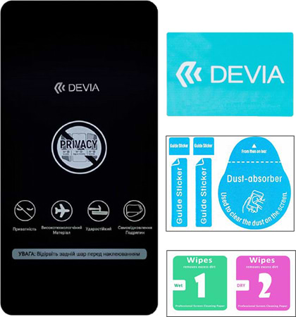 Защитная пленка для смартфона DEVIA Privacy for Samsung A04E (DV-SM-A04EPRV)