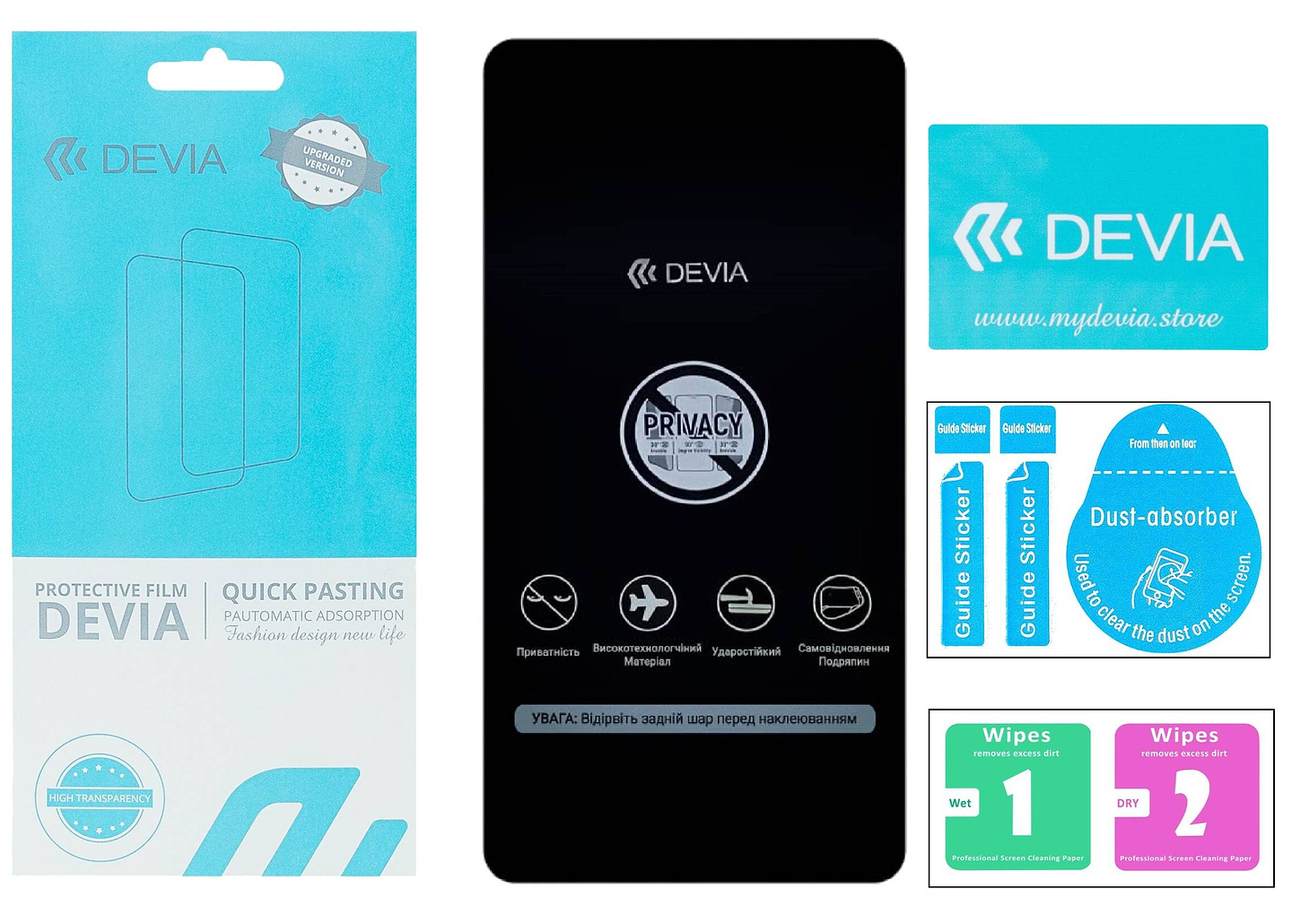 Захисна плівка для смартфону DEVIA for ZTE Blade L220 (DV-ZT-BDAL220)