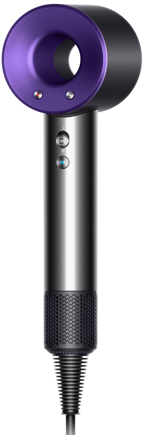 Фото - Фен Dyson HD01 Supersonic HD01 Supersonic пурпурний в чорному чохлі