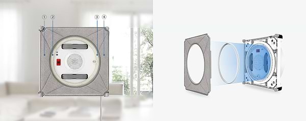 Фото - Робот-мойщик окон Ecovacs WINBOT 950  White (ER-D950)