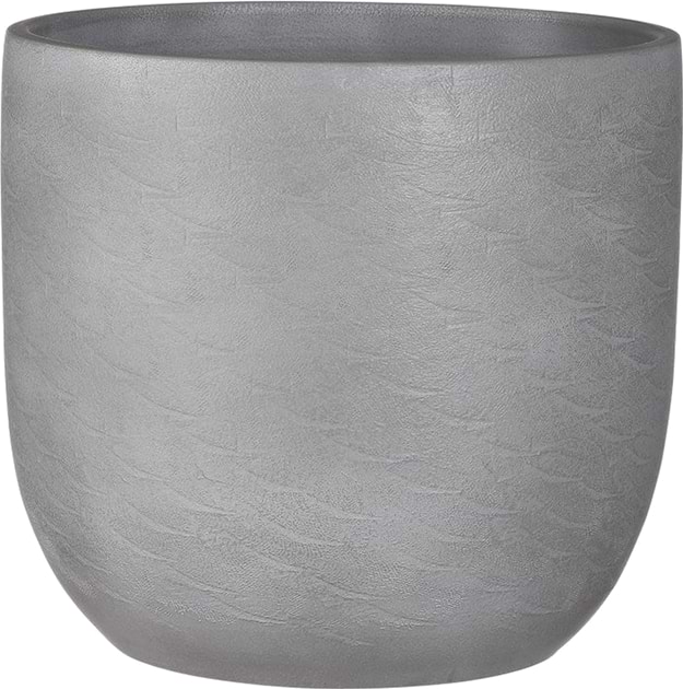 Кашпо EDELMAN Nora pot round 34 см светло-серый (1104302)