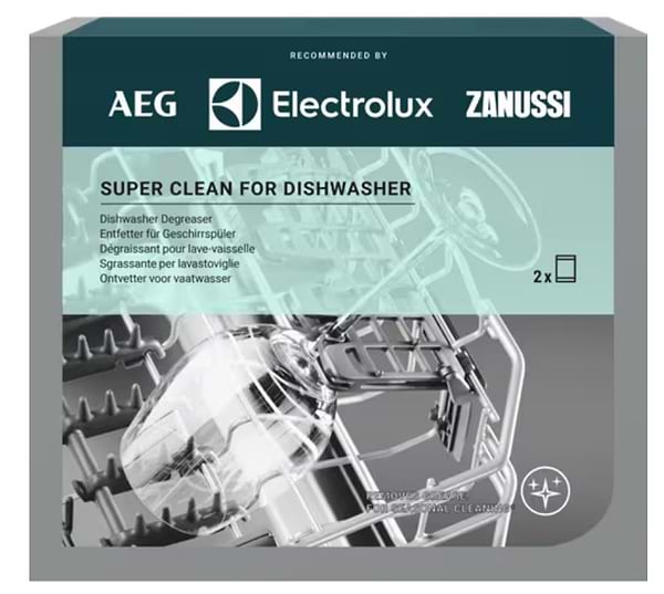 Фото - Засіб для чищення посудомийних машин Electrolux M2DCP050, 2 саше x 100 гр