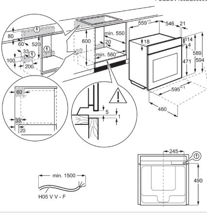 Фото - Духовой шкаф электрический Electrolux OKA9S31WX