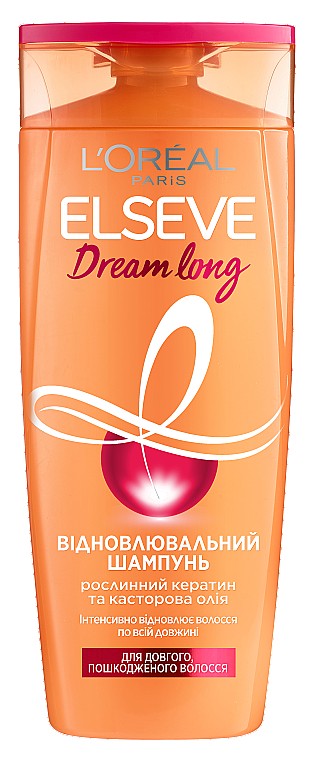 Шампунь жіночий Elseve Дрим Лонг д/длин.поврежденных волос 250мл - Фото 1