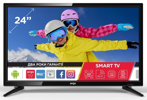 Фото - Телевізор Ergo LE24CT5500AK