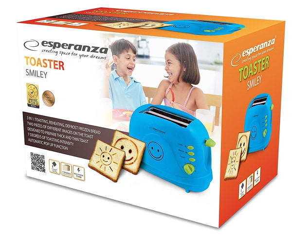 Фото - Тостер Esperanza EKT003B