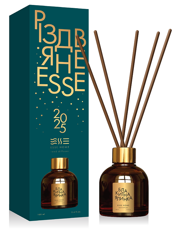 Фото - Аромадиффузор Esse Рождественское Голубая елка 100 мл (4820288090069) Фото - Аромадиффузор Esse Рождественское Голубая елка 100 мл (4820288090069)