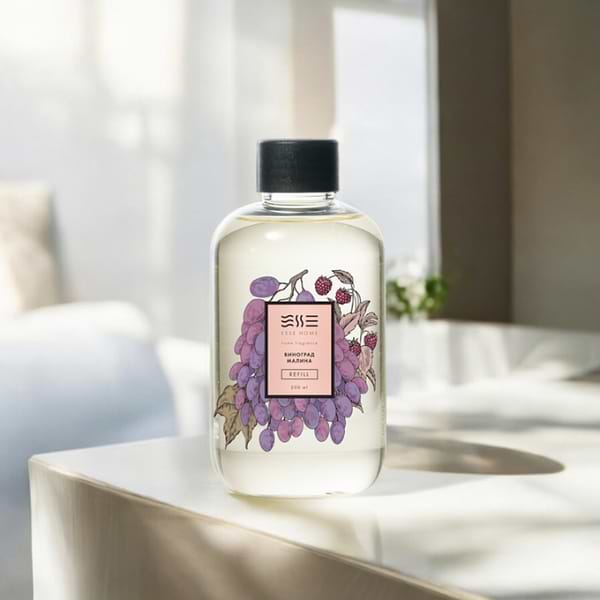 Фото - Рефил для аромадиффузора Esse Home Виноград Малина 200 мл (4820288090526)