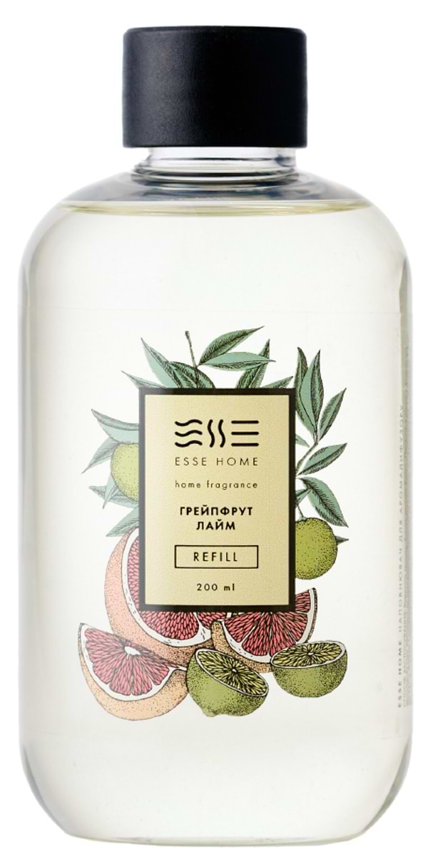 Фото - Рефіл для аромадифузору Esse Home Грейпфрут Лайм 200 мл (4820288090540)