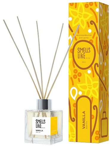 Фото - Аромадифузор Esse Smells Like Vanilla (Ваніль) 100 мл (SL-V)