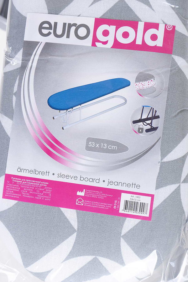 Фото - Подрукавник для глажки Eurogold 1002, 53*13 см