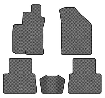 Фото - EVA коврики в салон авто EVAtech для Lacetti Chevrolet 2002 1 поколение Combi EU CT32555CG5LA1RGB