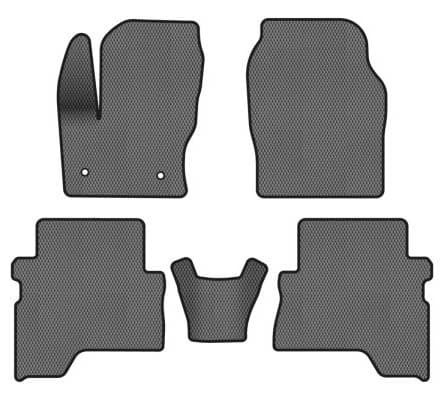 EVA коврики в салон авто EVAtech для Escape Ford 2012-2015 3 поколение SUV USA FD1577CV5FC2RGB