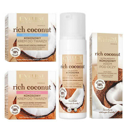 Фото - Гель для умывания EVELINE 3в1 RICH COCONUT 150 мл (5903416026877)