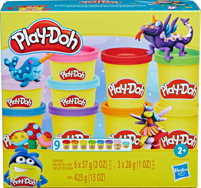 Матеріали Hasbro 9 баночок (F7369_F7965)