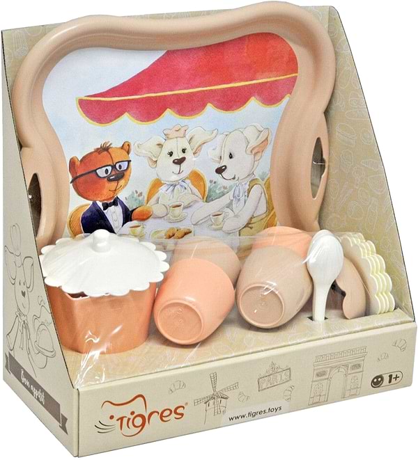 Фото - Сюжетно-рольова гра. Посуд Tigres Набір для чаю "Fashion Teatime" 16 ел. (39726)