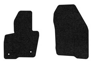 Килимки ворсові в салон авто EVAtech Standard для Ford Edge 2014 2 покоління SUV EU чорний кант FD1446AG2FC2VEB