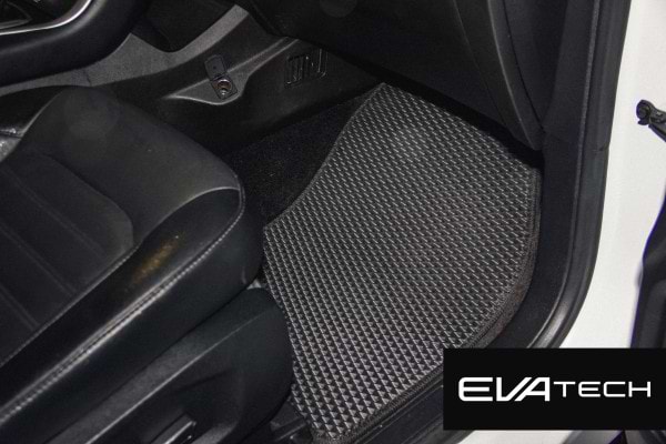 Фото - Килимки ворсові в салон авто EVAtech Standard для Ford Edge 2014 2 покоління SUV EU чорний кант FD1446AG2FC2VEB