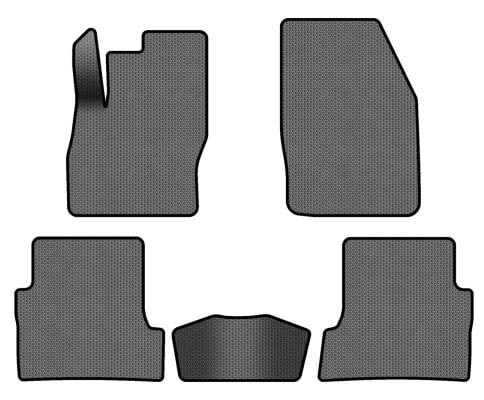 EVA коврики в салон авто EVAtech для Focus (C307) 3-doors MT Ford 2005-2010 2 поколение Htb EU FD32208CV5SGB