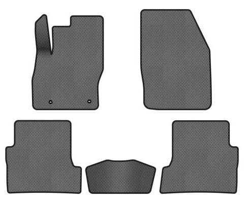 EVA коврики в салон авто EVAtech для Focus (C307) 3-doors MT Ford 2005-2010 2 поколение Htb EU FD32208CV5TL2RGB