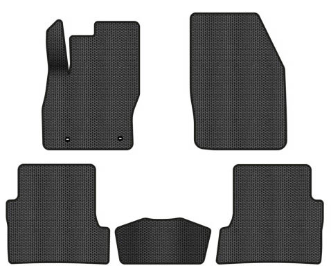 EVA коврики в салон авто EVAtech для Focus (C307) 3-doors MT Ford 2005-2010 2 поколение Htb EU FD32208CV5TL2SBB