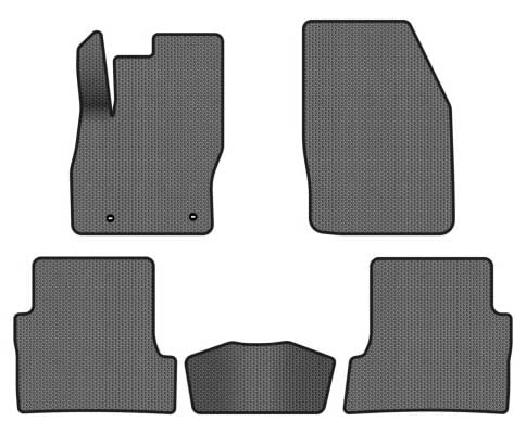 EVA килимки в салон авто EVAtech для Focus (C307) 3-doors MT Ford 2005-2010 2 покоління Htb EU FD32208CV5TL2SGB