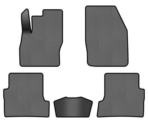 EVA коврики в салон авто EVAtech для Focus (C307) 5-doors MT Ford 2005-2010 2 поколение Htb EU FD32209CV5RGB