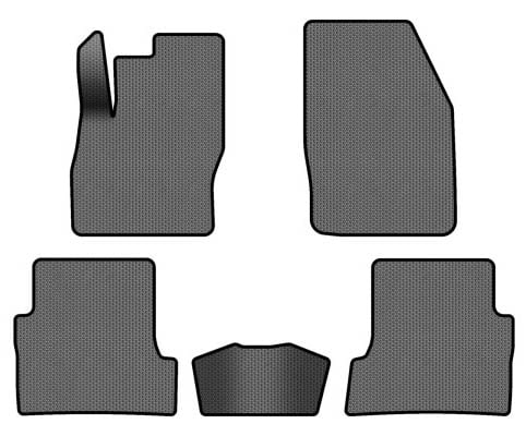 EVA коврики в салон авто EVAtech для Focus (C307) 5-doors MT Ford 2005-2010 2 поколение Htb EU FD32209CV5SGB