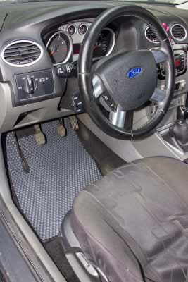 Фото - EVA коврики в салон авто EVAtech для Focus (C307) 5-doors MT Ford 2005-2010 2 поколение Htb EU FD32209CV5SGB