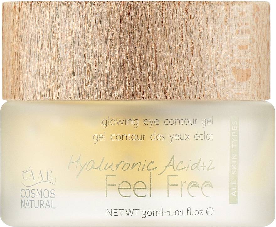 Крем для шкіри навколо очей Feel Free з гіалуроновою кислотою 30 мл (8437017754275)