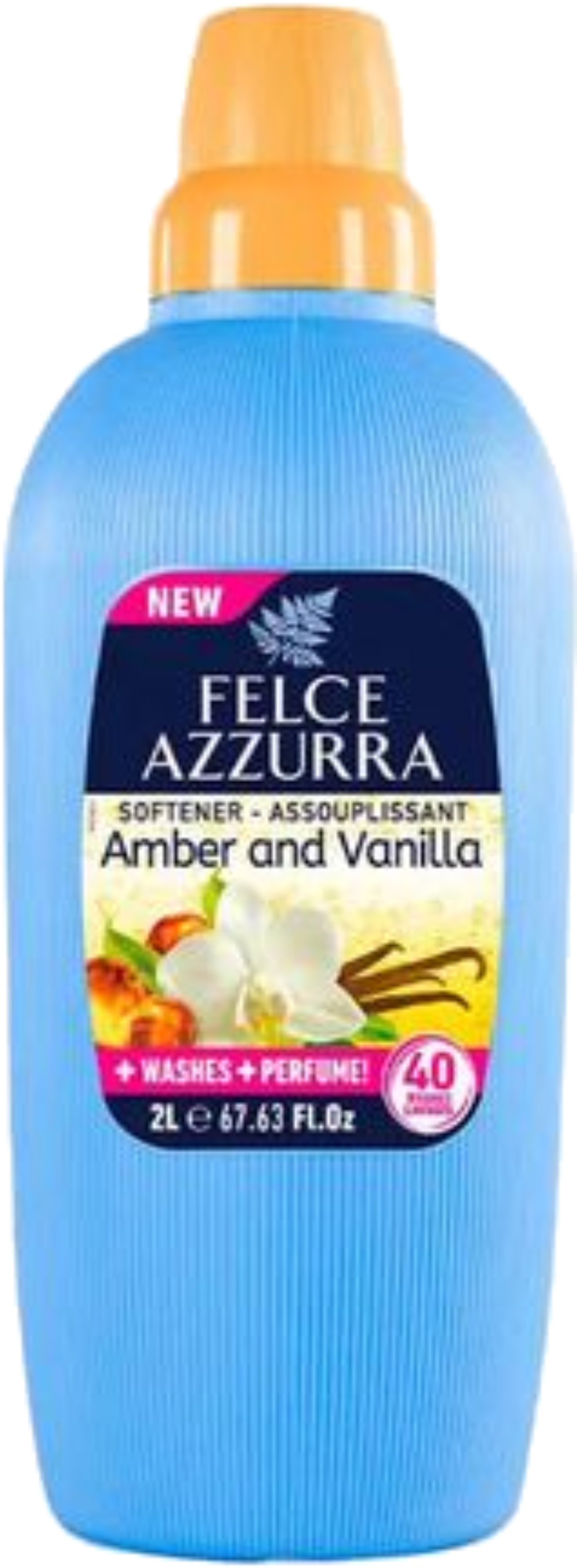 Ополіскувач для білизни FELCE AZZURRA Amber&Vanilla 2 л - Фото 1