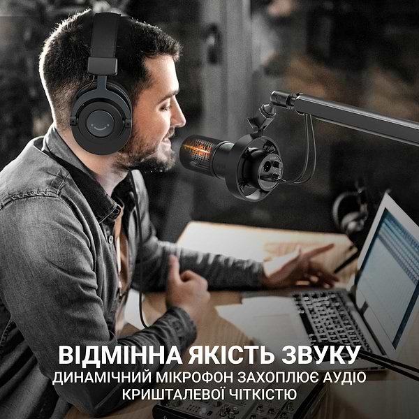 Фото - Мікрофон до комп'ютера провідний Fifine T688