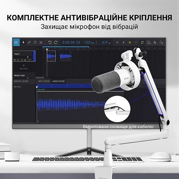 Фото - Микрофон для компьютера проводной Fifine T688W