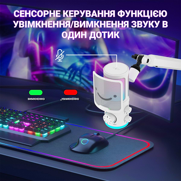 Фото - Микрофон для компьютера проводной Fifine TAM6W