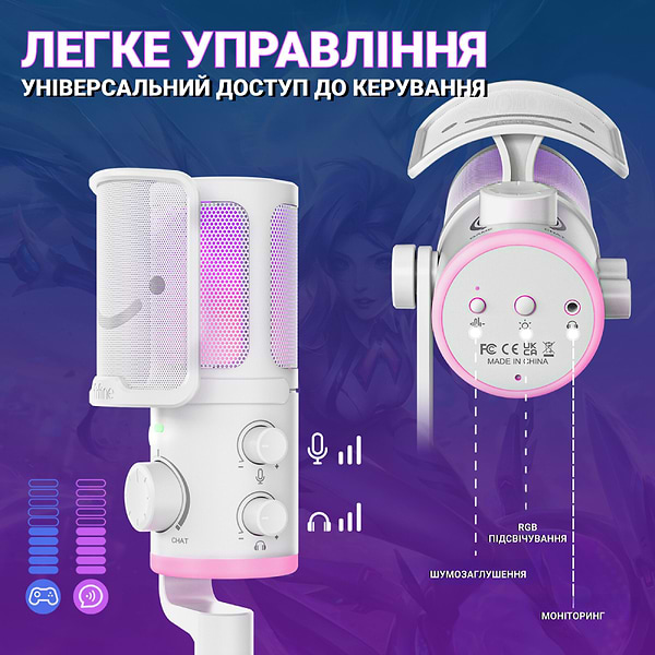 Фото - Микрофон для компьютера проводной Fifine TAM6W