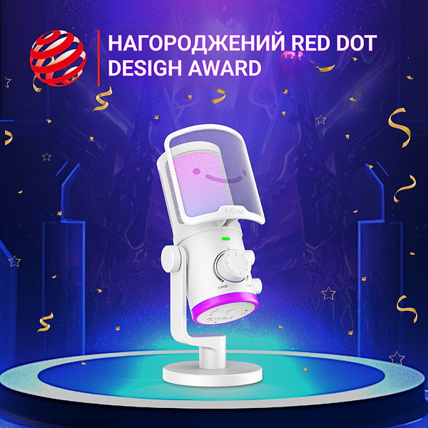 Фото - Микрофон для компьютера проводной Fifine TAM6W
