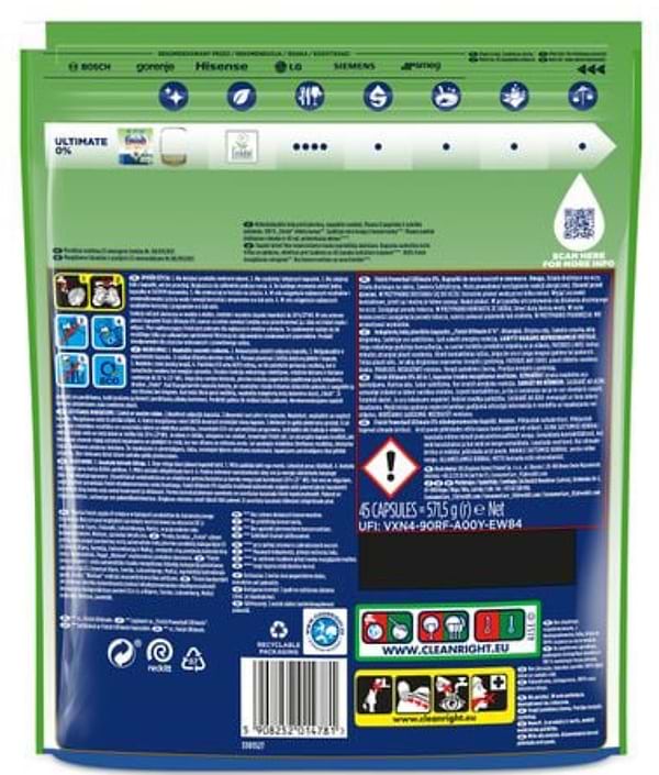 Фото - Таблетка для посудомоечной машины Finish Ultimate 0% 45 шт