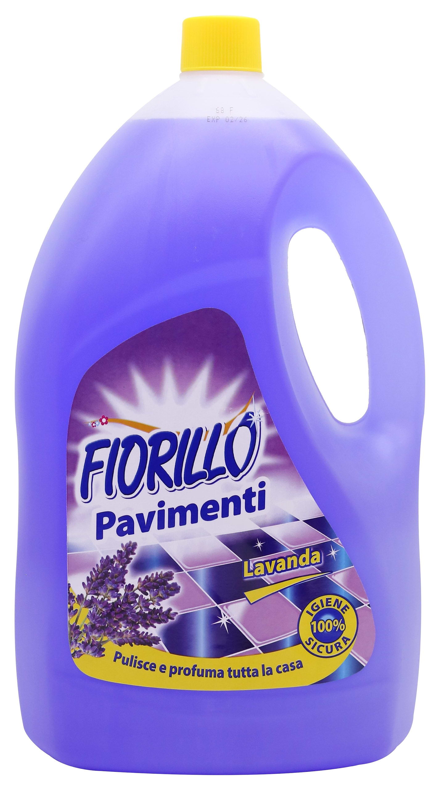 Засіб по догляду за підлоговими покриттями Fiorillo Lavanda 4 л (FFDL4000) - Фото 1