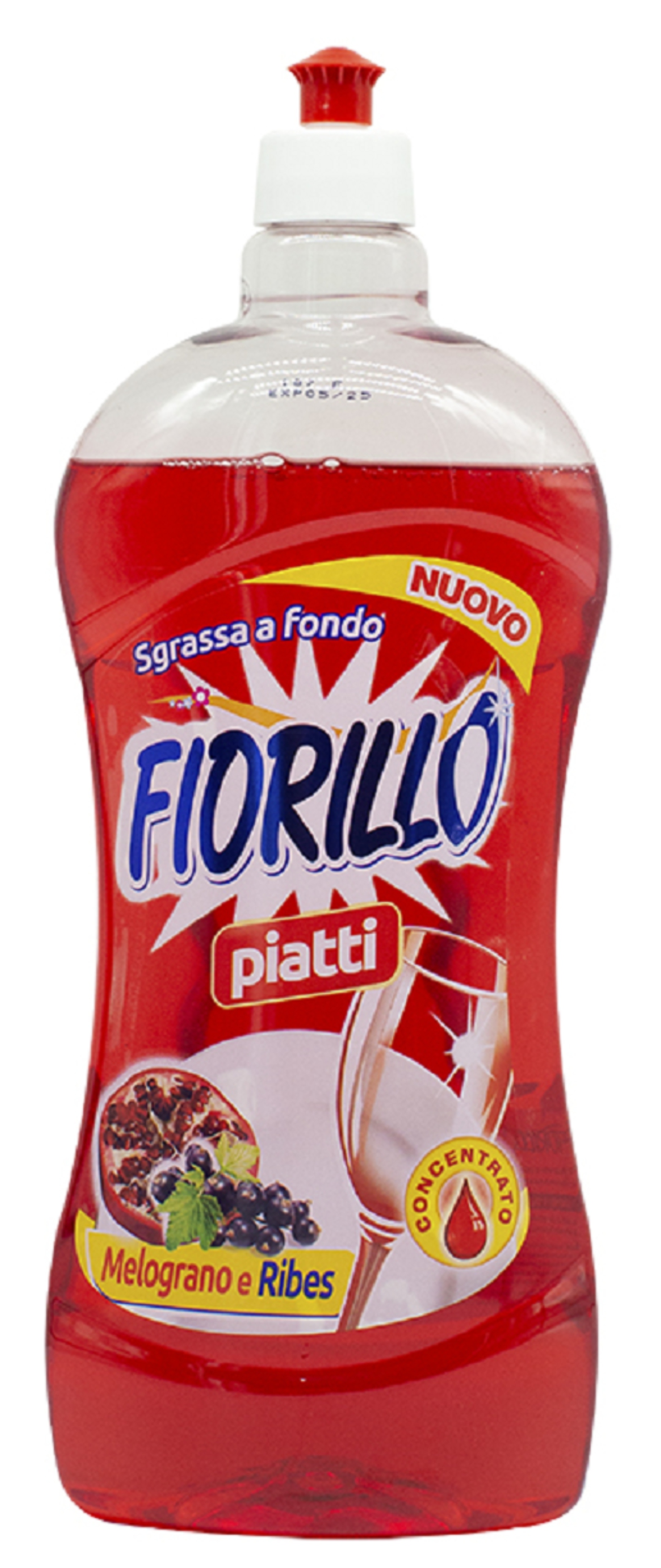 Засіб для ручного миття посуду Fiorillo Pomegranate & Ribes 1 л (FDWGPR1000) - Фото 1
