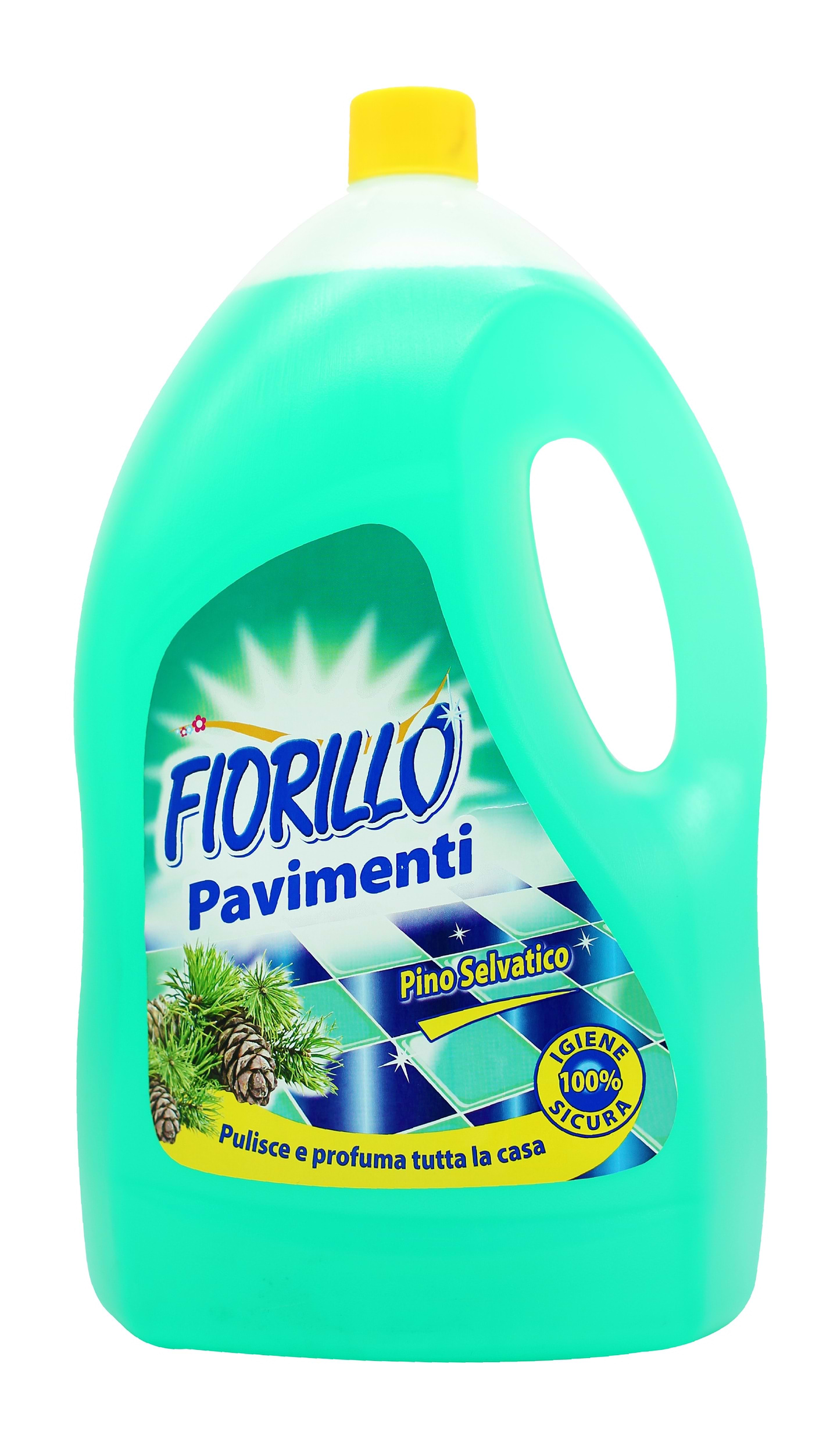 Засіб по догляду за підлоговими покриттями Fiorillo Wild Pine 4 л (FFDWP4000) - Фото 1