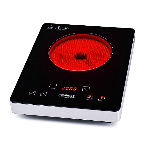 Фото - Плита электрическая настольная First FA-5096-8 Фото - Плита электрическая настольная First FA-5096-8