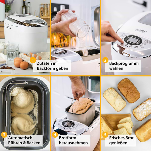 Фото - Хлібопічка First FA-5152-3