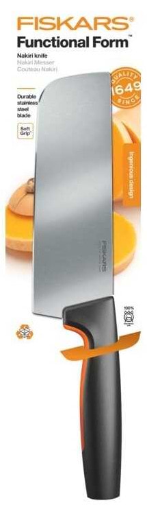 Фото - Ніж кухонний Fiskars FF Nakiri (1057537)