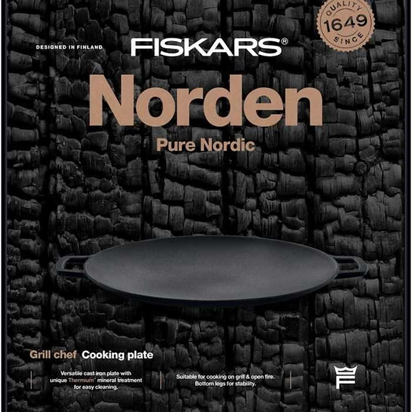 Фото - Сковорода гриль Fiskars Norden 30 см (1066432)