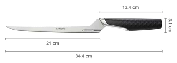 Фото - Ніж кухаря Fiskars Taiten 21 см (1066836)