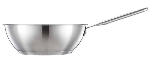 Фото - Сковорода ВОК Fiskars Wok All Steel Pure 28 см (1065629)