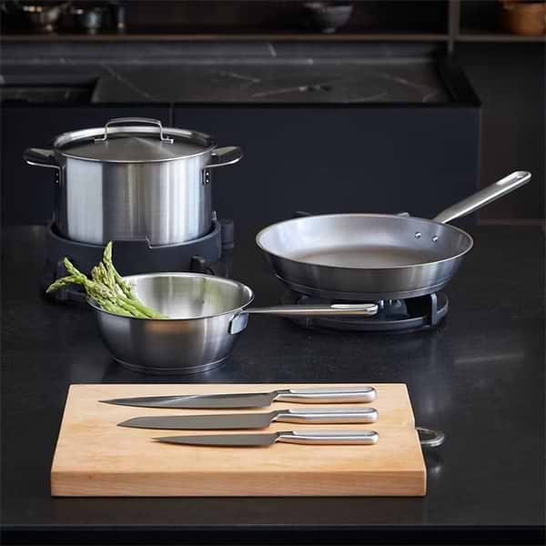 Фото - Сковорода ВОК Fiskars Wok All Steel Pure 28 см (1065629)